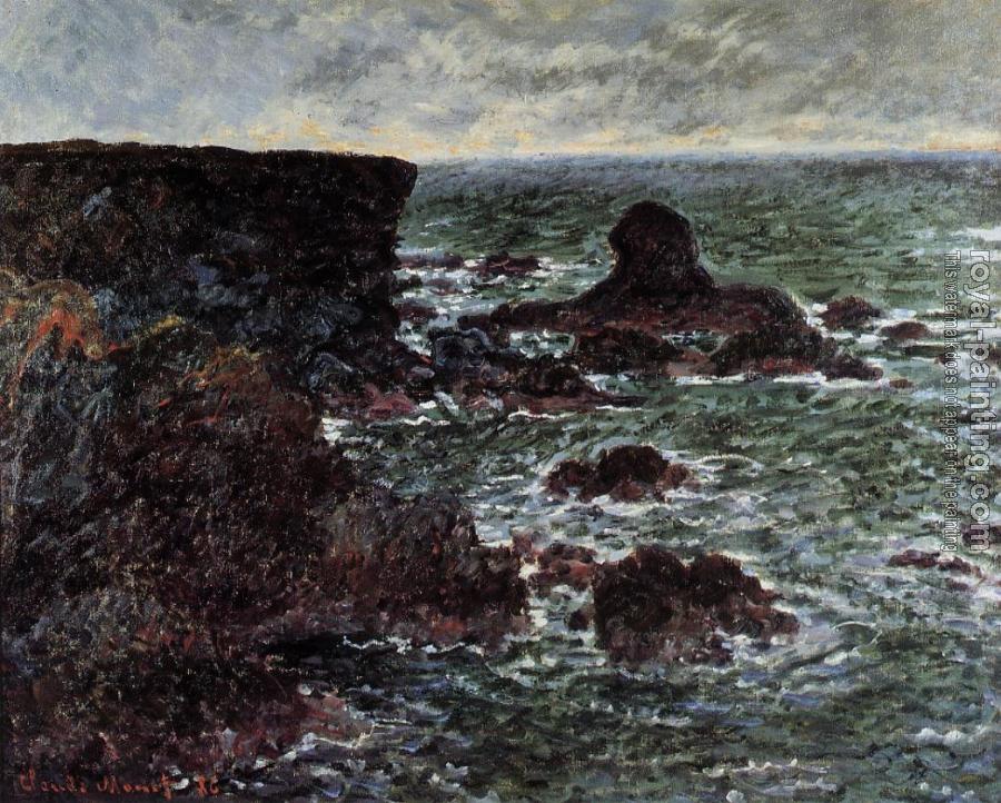 Claude Oscar Monet : The Lion Rock, Belle-Ile